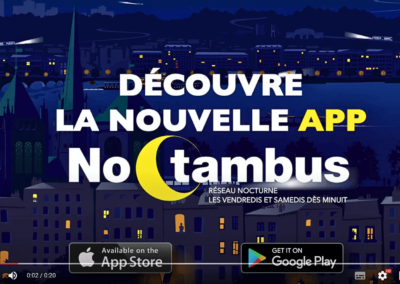 Clip – application Noctambus